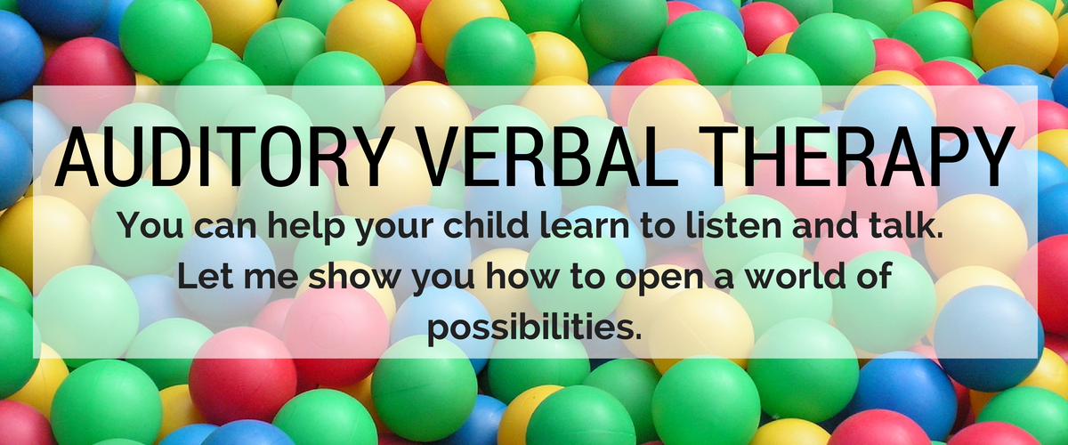 AUDITORY VERBAL THERAPY