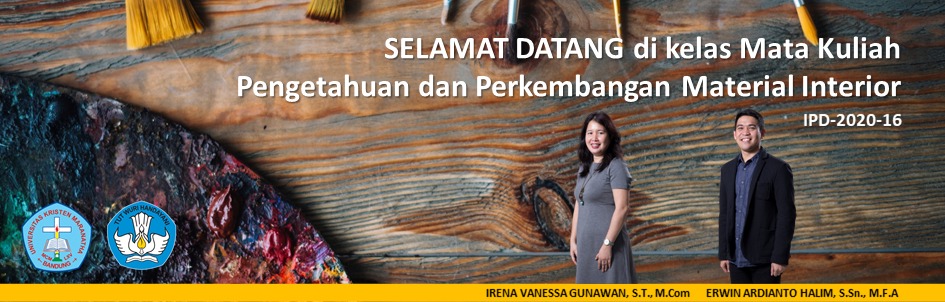 PENGETAHUAN DAN DASAR PEMILIHAN MATERIAL INTERIOR